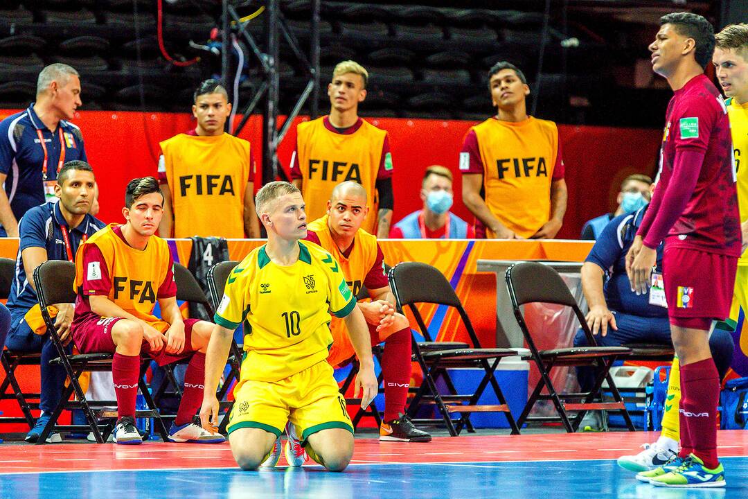 Lietuva – Venesuela 1:2 | Futsalo PČ