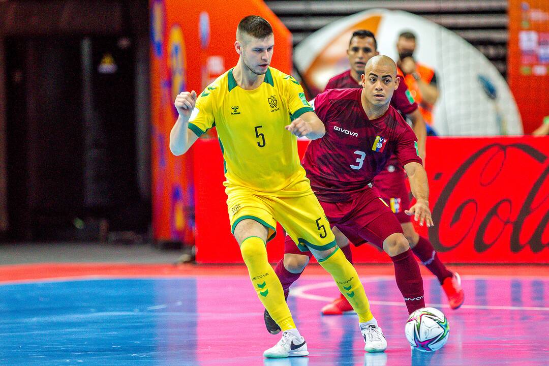Lietuva – Venesuela 1:2 | Futsalo PČ