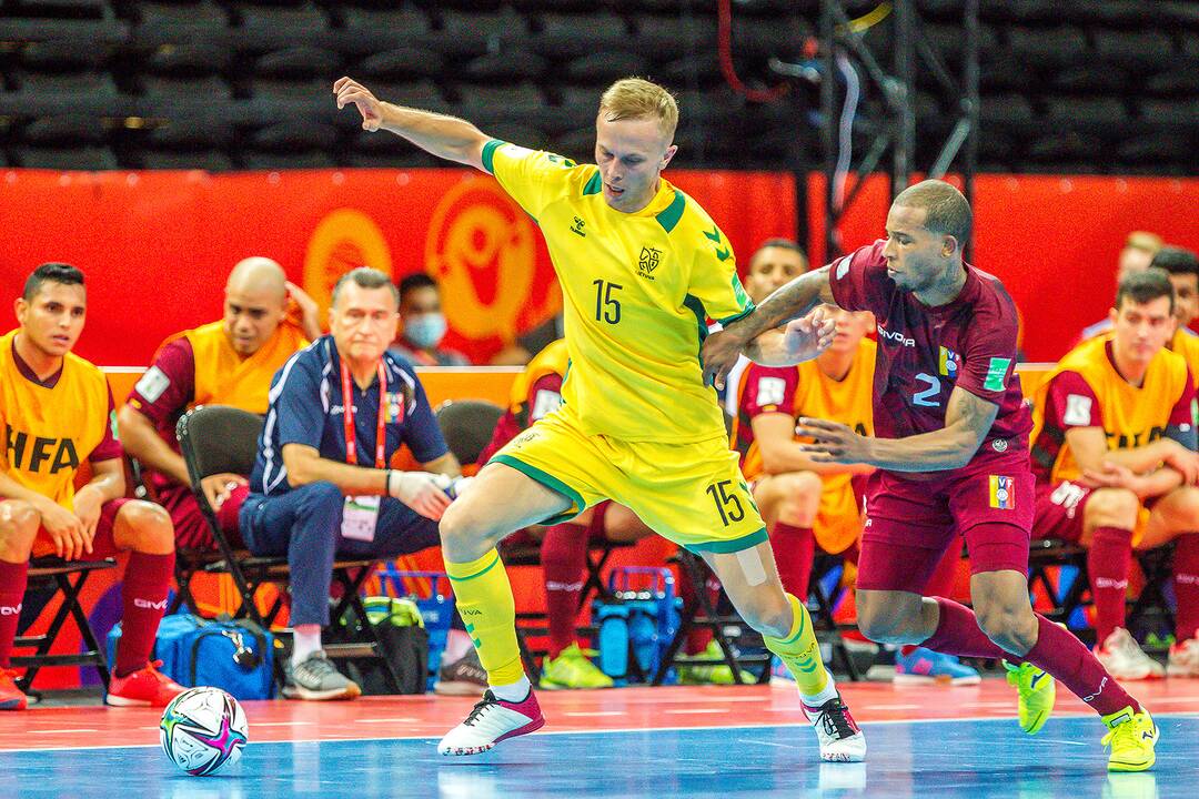 Lietuva – Venesuela 1:2 | Futsalo PČ