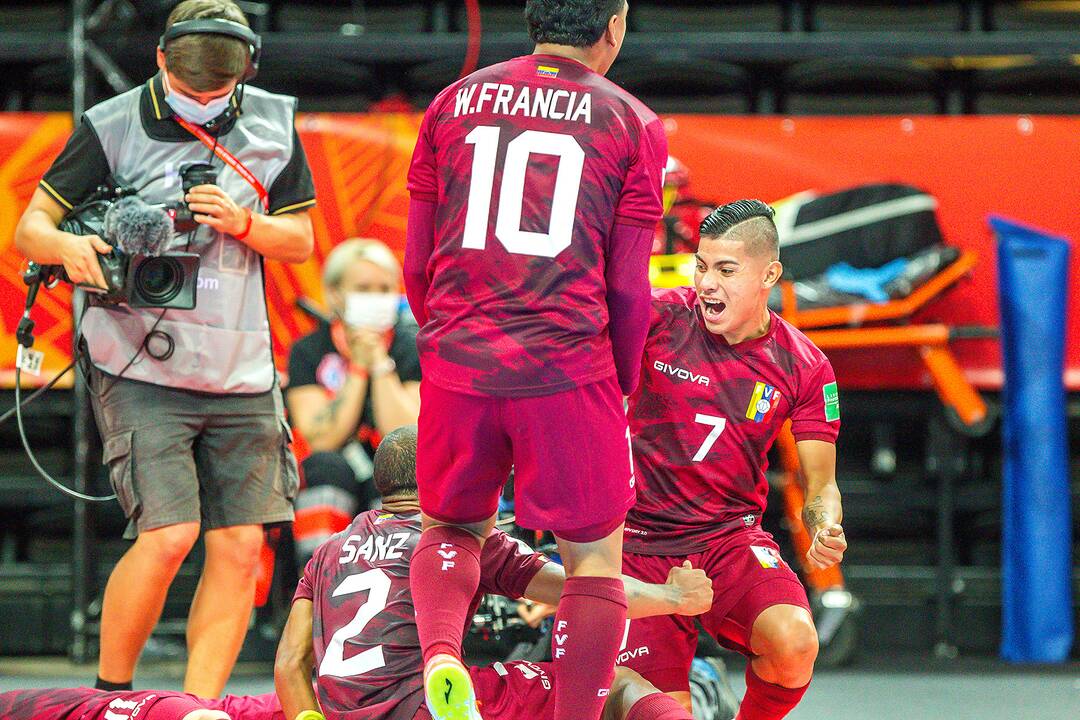 Lietuva – Venesuela 1:2 | Futsalo PČ