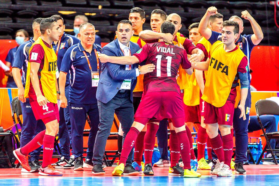 Lietuva – Venesuela 1:2 | Futsalo PČ