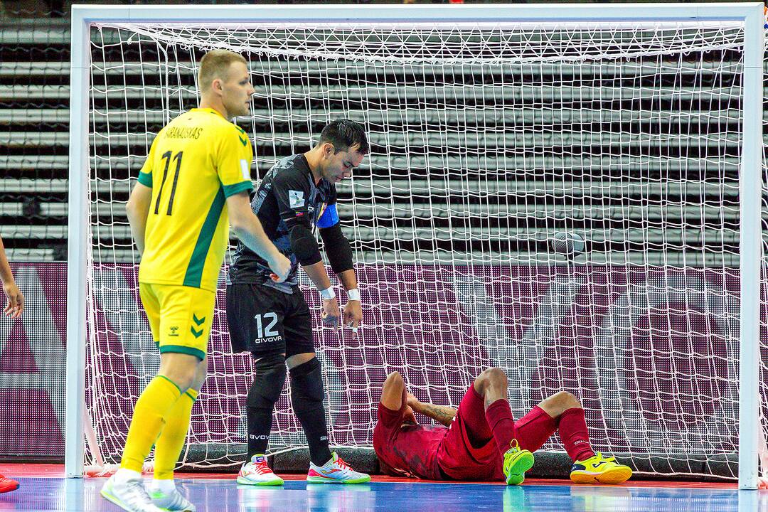 Lietuva – Venesuela 1:2 | Futsalo PČ
