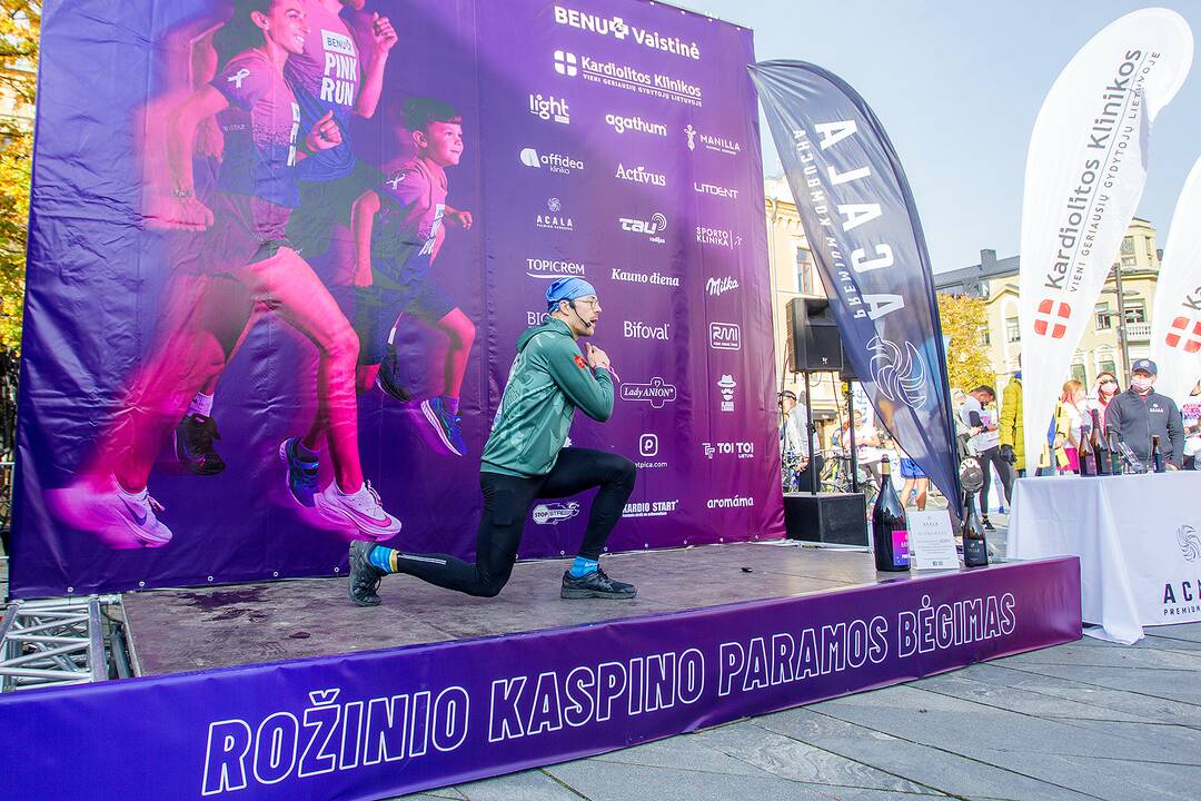 Rožinio kaspino bėgimas „Pink Run su BENU 2021“