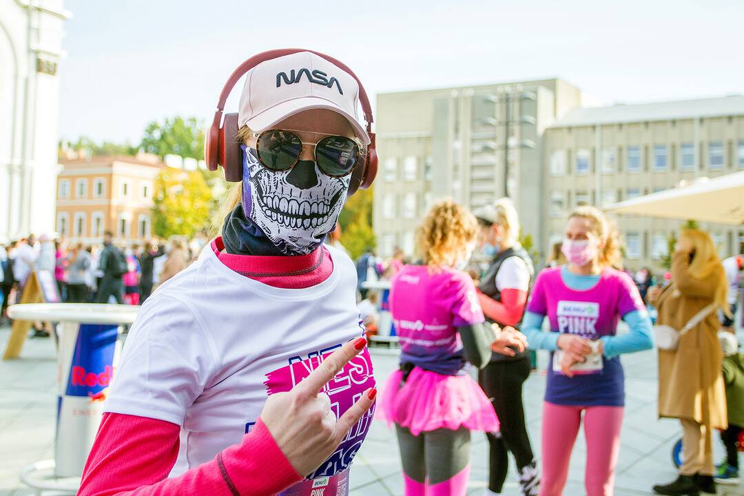 Rožinio kaspino bėgimas „Pink Run su BENU 2021“