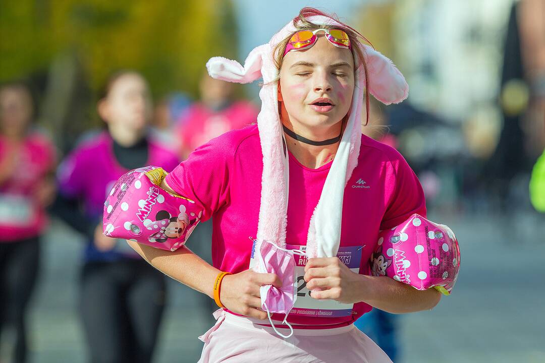 Rožinio kaspino bėgimas „Pink Run su BENU 2021“