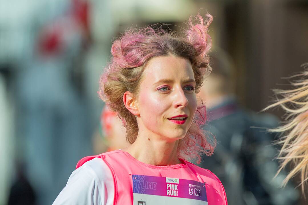 Rožinio kaspino bėgimas „Pink Run su BENU 2021“
