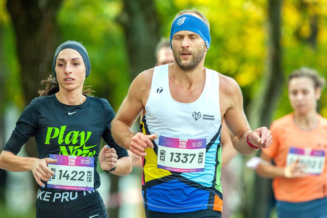 Rožinio kaspino bėgimas „Pink Run su BENU 2021“