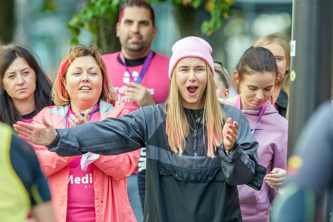 Rožinio kaspino bėgimas „Pink Run su BENU 2021“