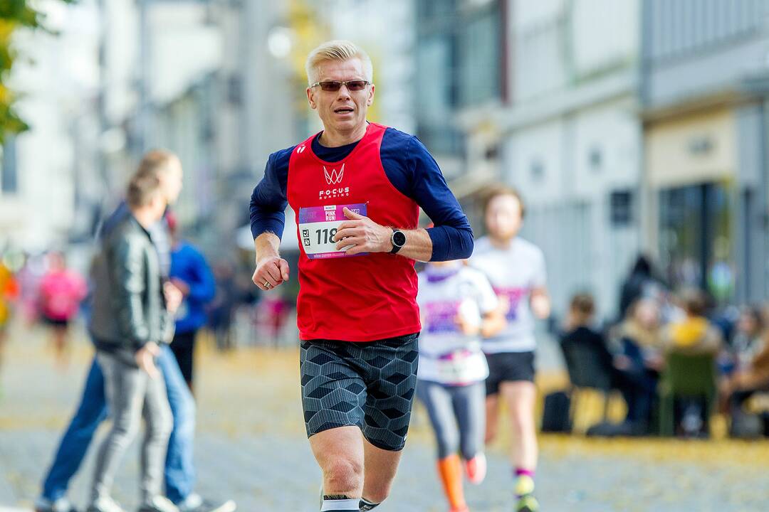 Rožinio kaspino bėgimas „Pink Run su BENU 2021“