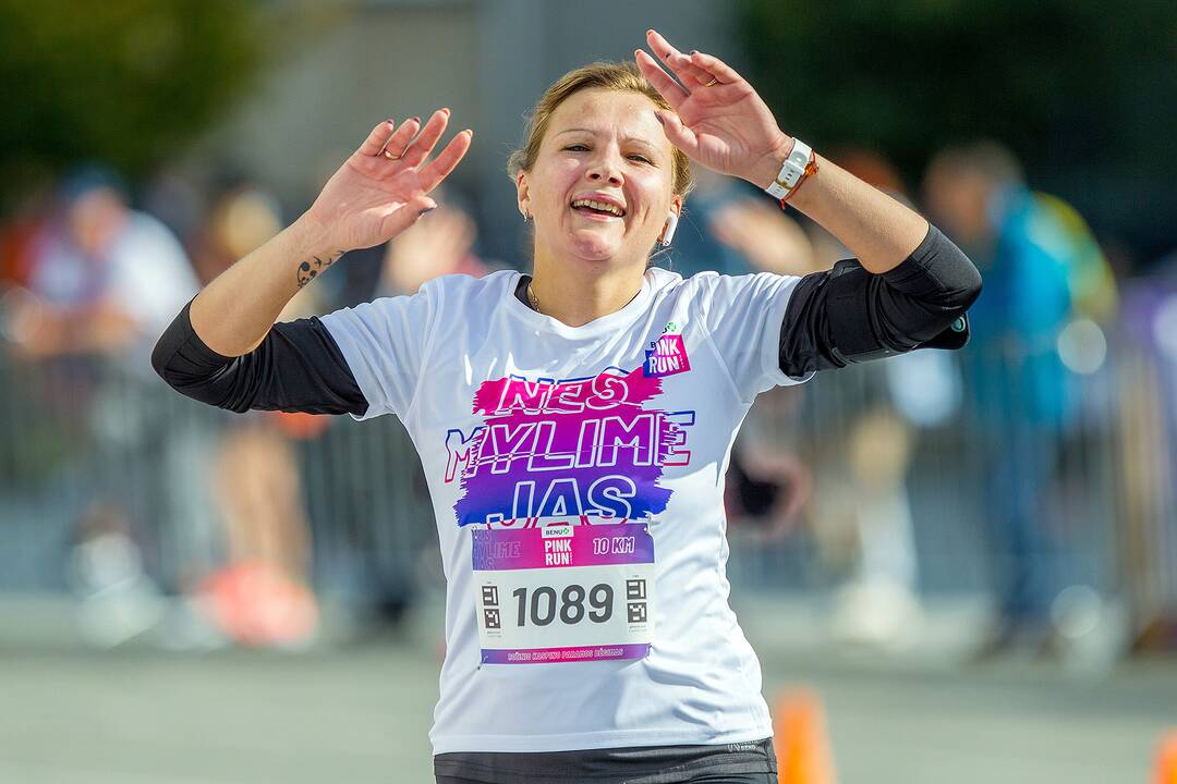 Rožinio kaspino bėgimas „Pink Run su BENU 2021“