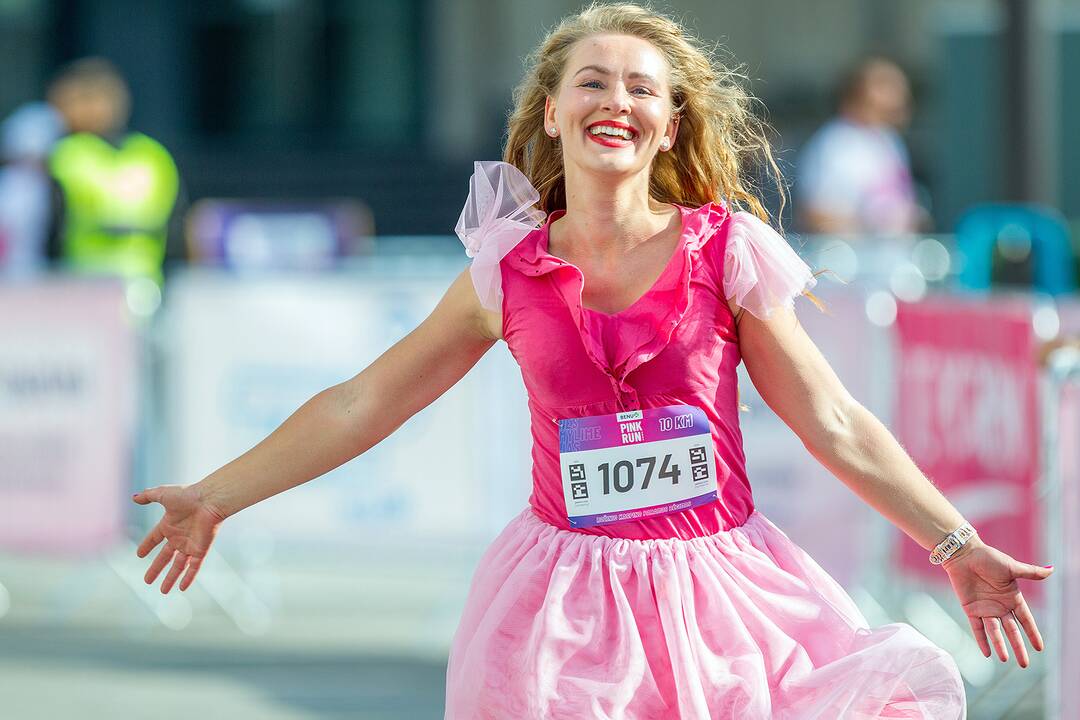 Rožinio kaspino bėgimas „Pink Run su BENU 2021“