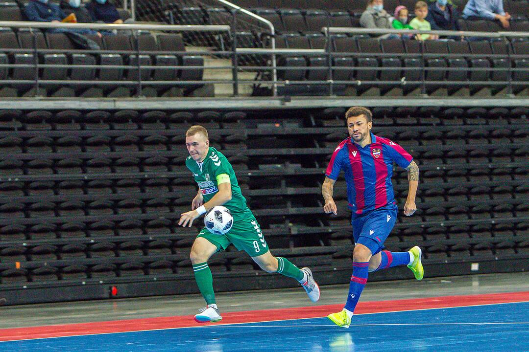 „Kauno Žalgiris“ – „Levante“ 1:4 | Futsalas. UEFA ČL