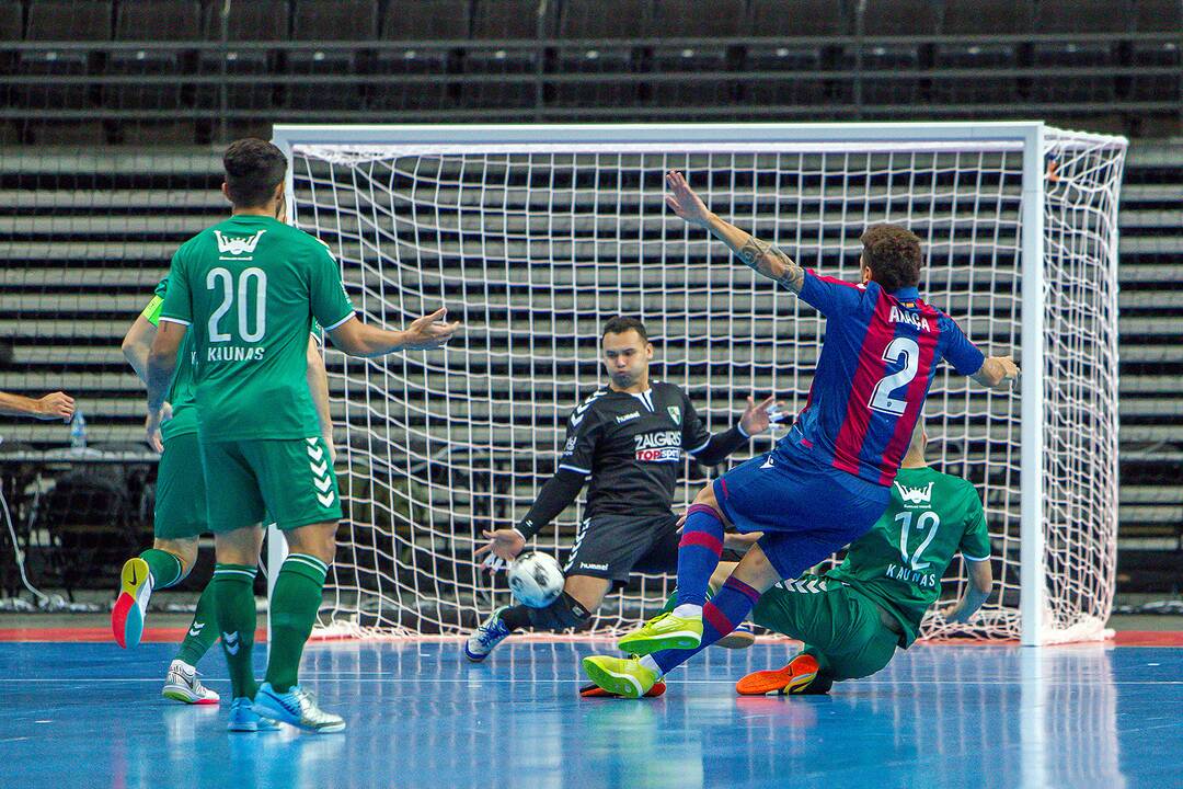 „Kauno Žalgiris“ – „Levante“ 1:4 | Futsalas. UEFA ČL