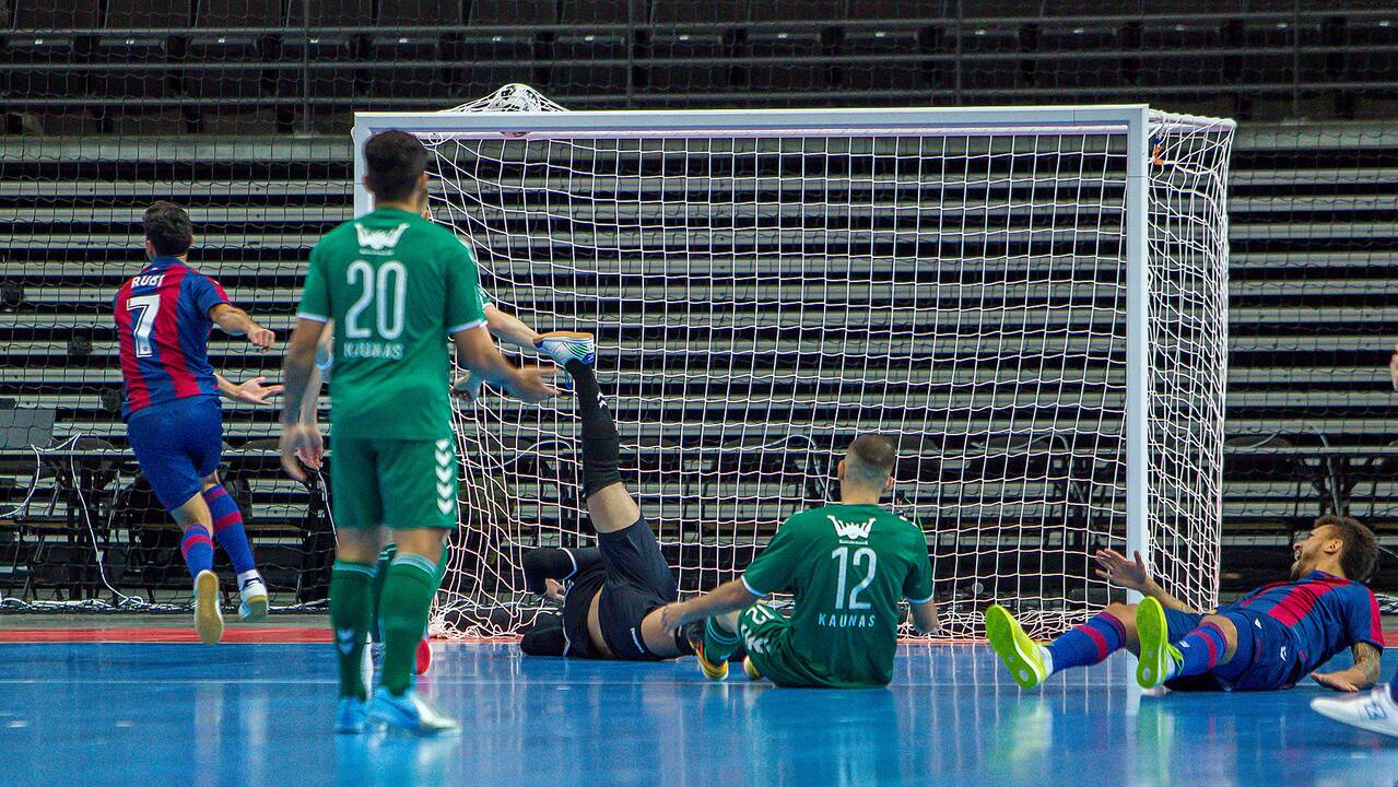 „Kauno Žalgiris“ – „Levante“ 1:4 | Futsalas. UEFA ČL