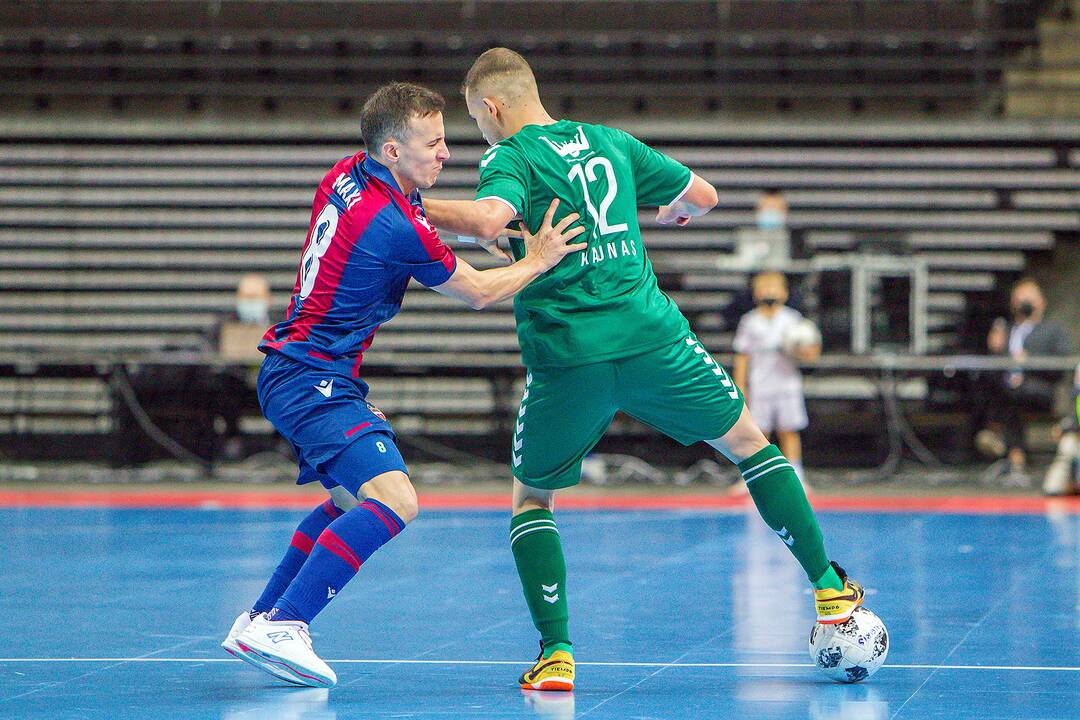 „Kauno Žalgiris“ – „Levante“ 1:4 | Futsalas. UEFA ČL