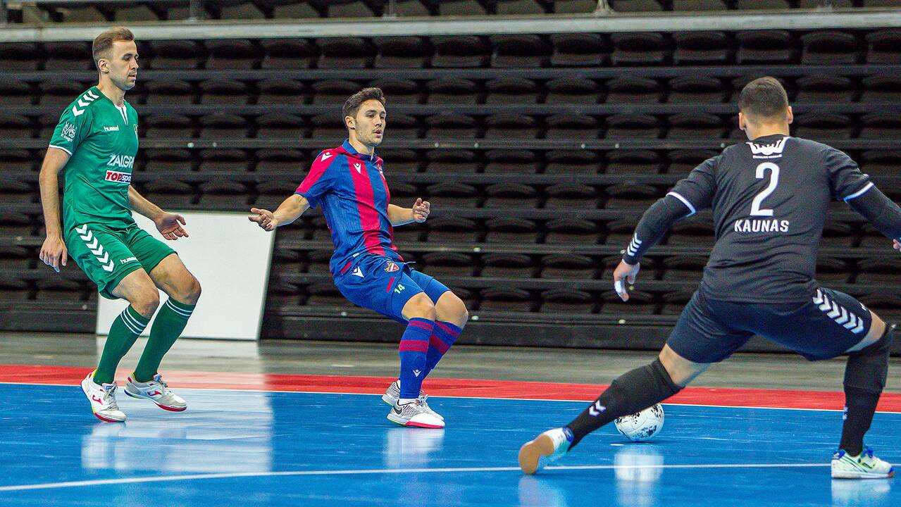 „Kauno Žalgiris“ – „Levante“ 1:4 | Futsalas. UEFA ČL
