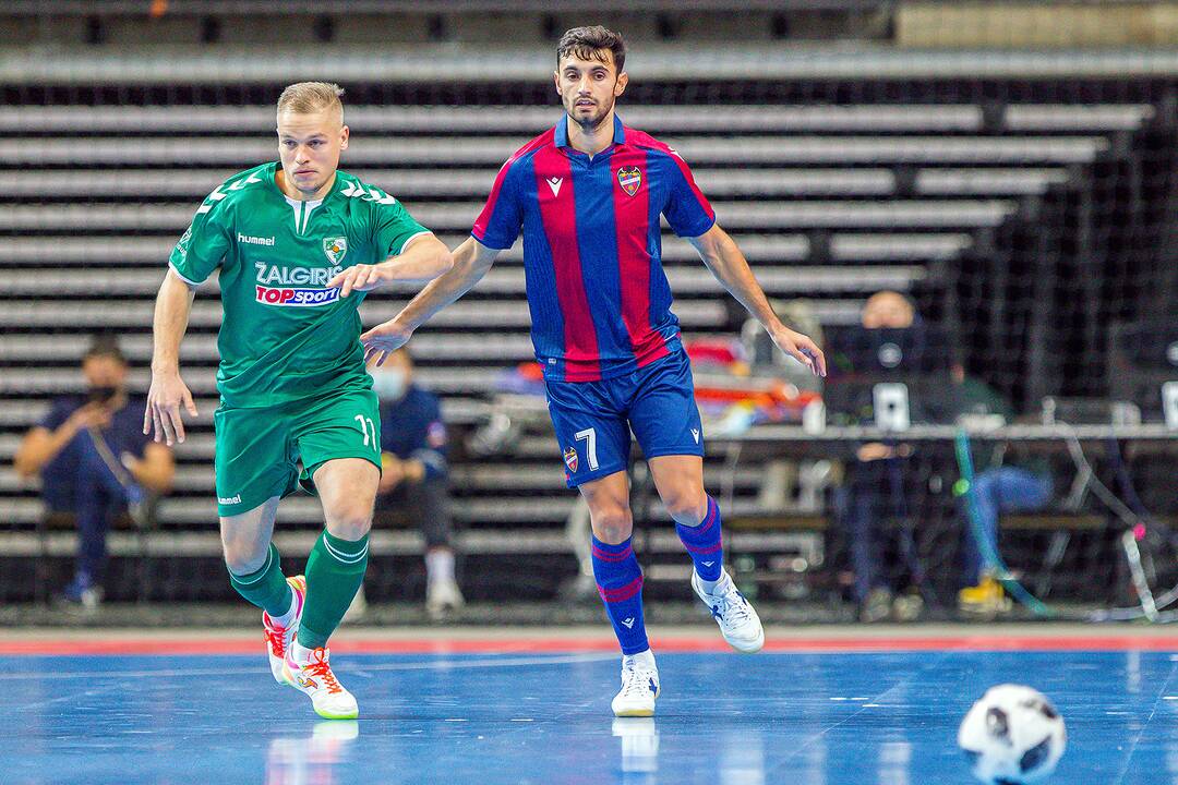„Kauno Žalgiris“ – „Levante“ 1:4 | Futsalas. UEFA ČL