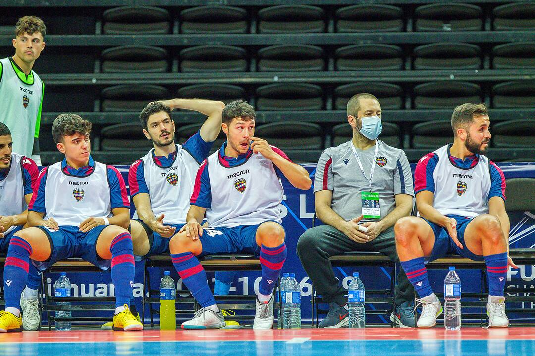 „Kauno Žalgiris“ – „Levante“ 1:4 | Futsalas. UEFA ČL