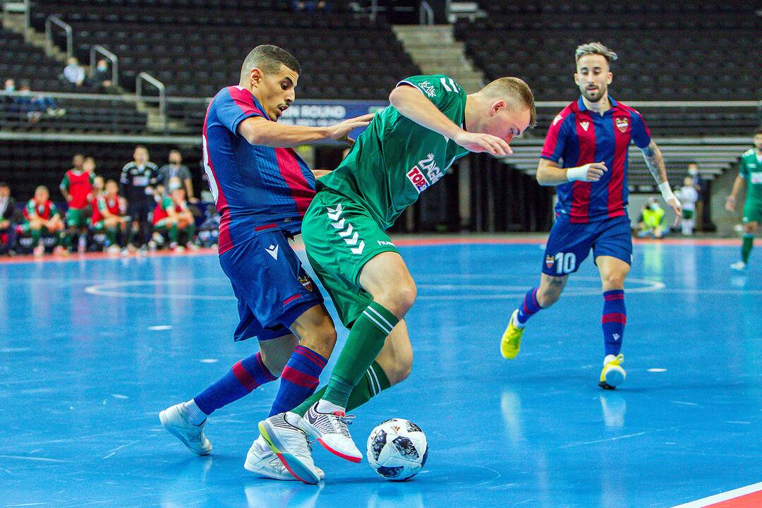 „Kauno Žalgiris“ – „Levante“ 1:4 | Futsalas. UEFA ČL