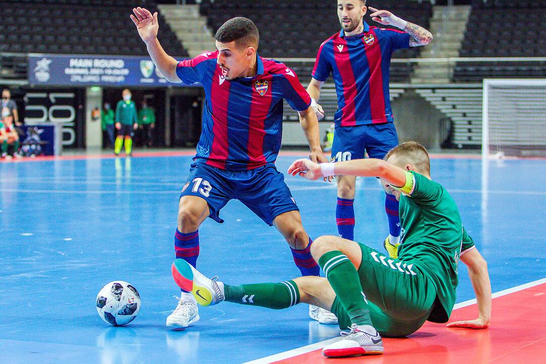 „Kauno Žalgiris“ – „Levante“ 1:4 | Futsalas. UEFA ČL