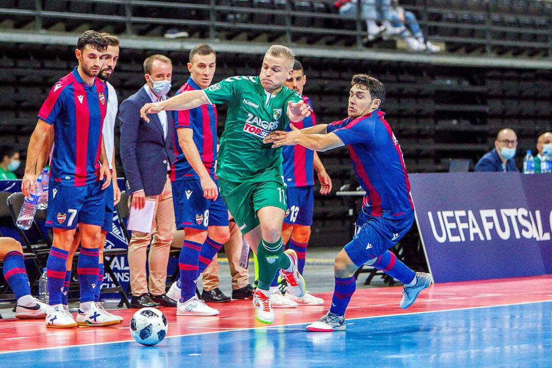 „Kauno Žalgiris“ – „Levante“ 1:4 | Futsalas. UEFA ČL
