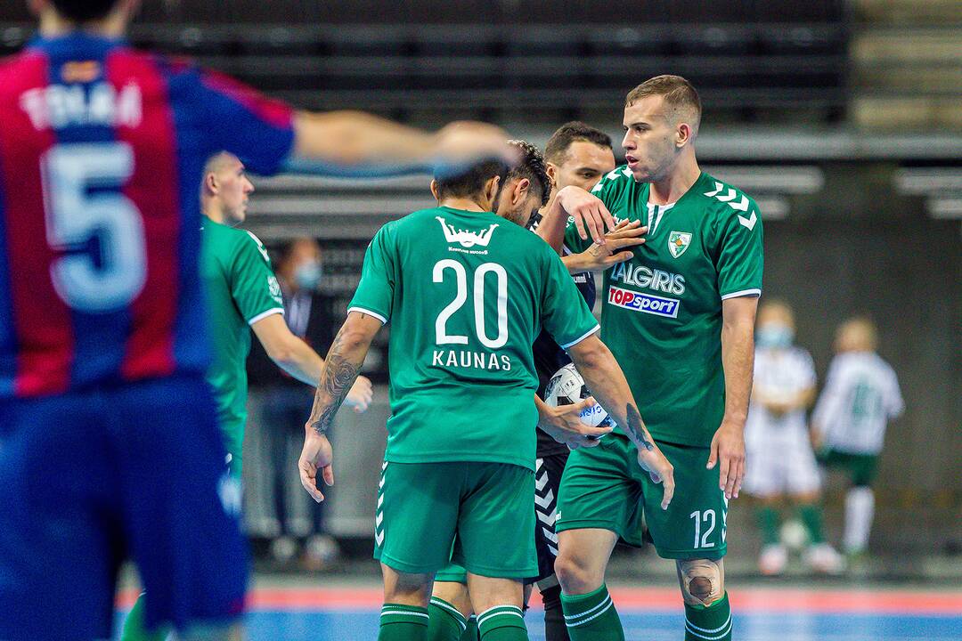„Kauno Žalgiris“ – „Levante“ 1:4 | Futsalas. UEFA ČL