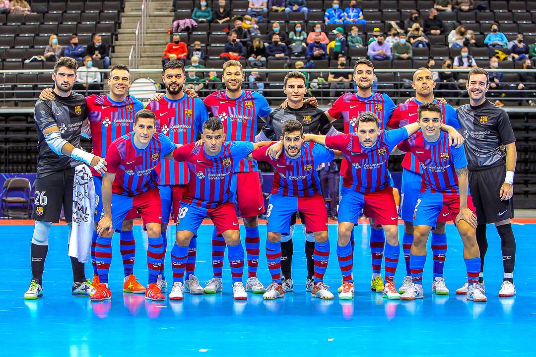 „Žalgiris“ – „Barca“ 1:7 | UEFA Futsalo ČL