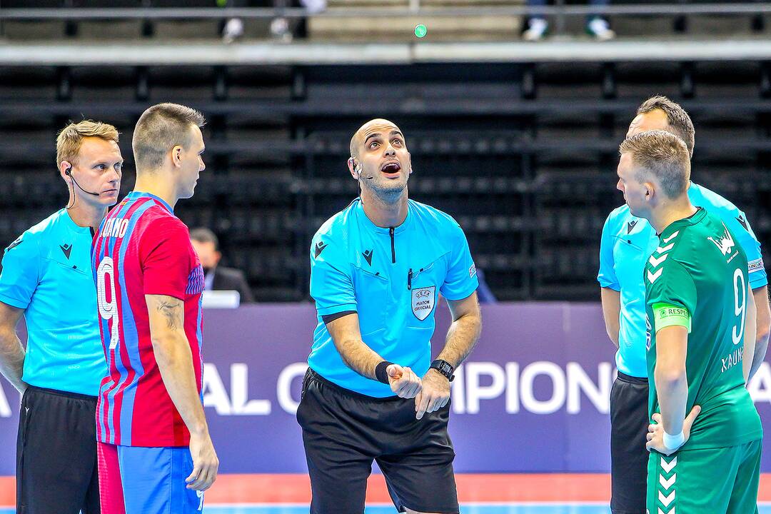 „Žalgiris“ – „Barca“ 1:7 | UEFA Futsalo ČL