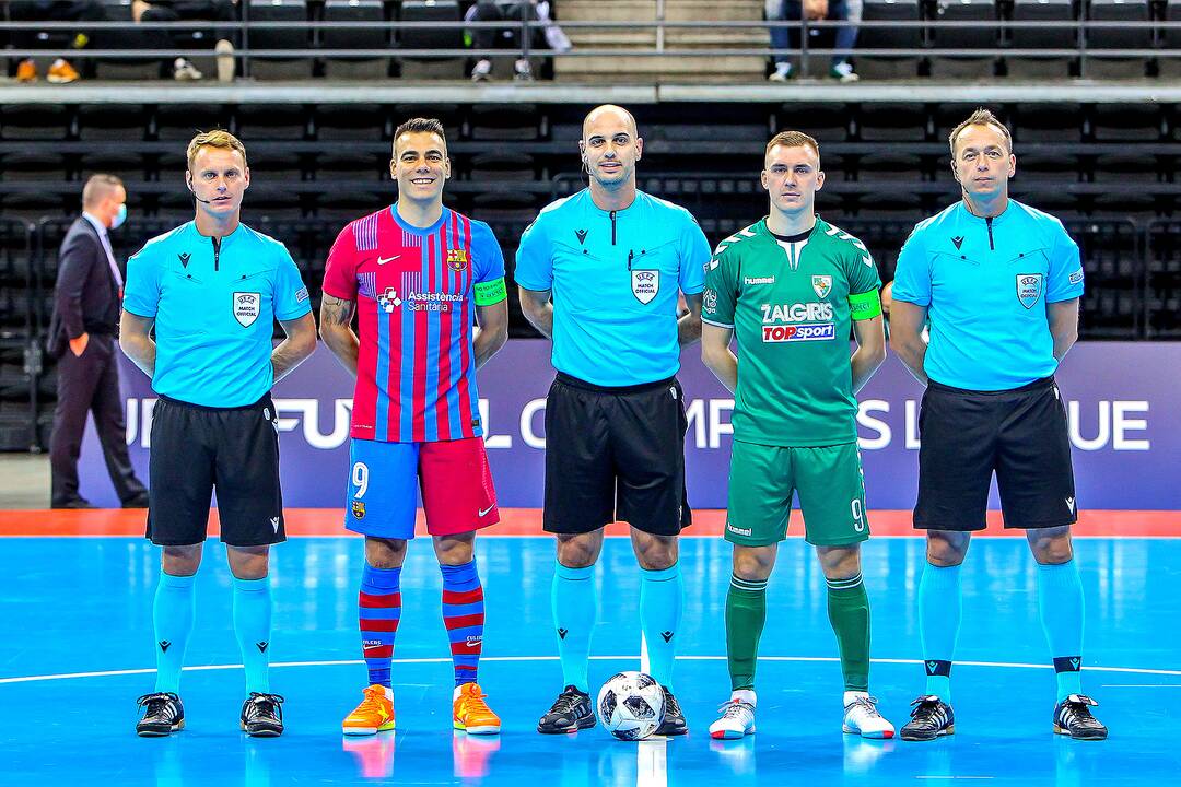 „Žalgiris“ – „Barca“ 1:7 | UEFA Futsalo ČL