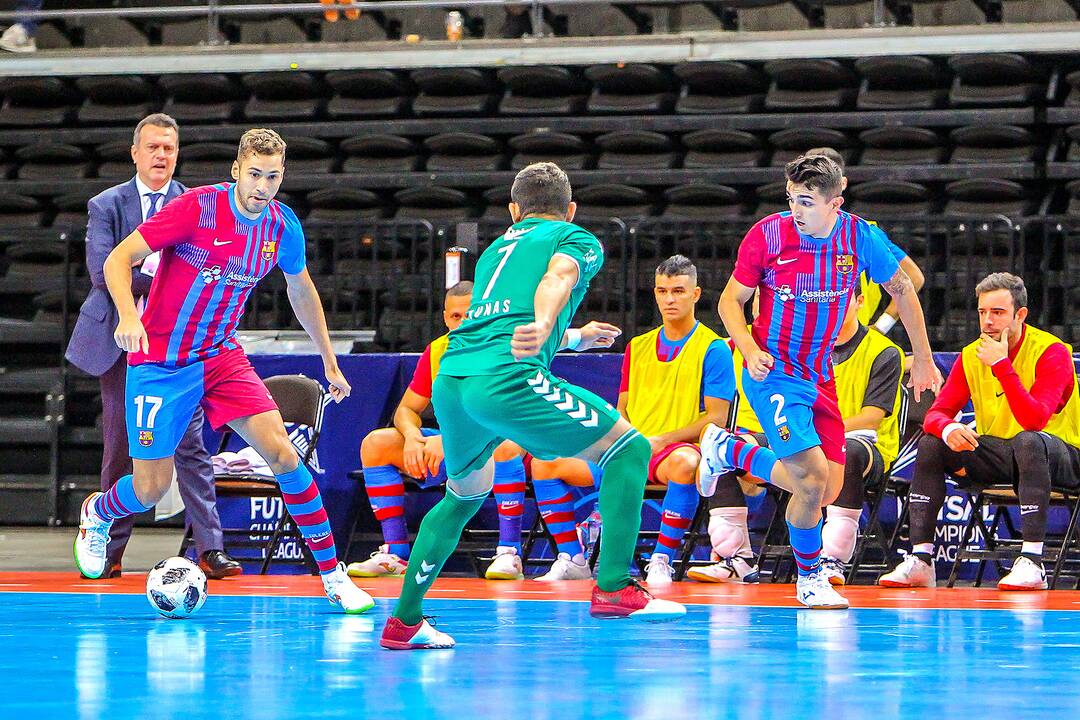 „Žalgiris“ – „Barca“ 1:7 | UEFA Futsalo ČL
