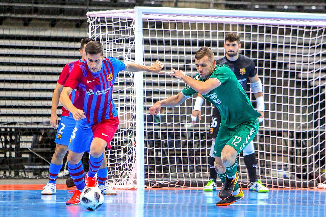 „Žalgiris“ – „Barca“ 1:7 | UEFA Futsalo ČL