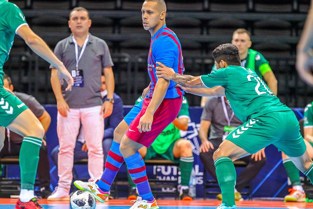 „Žalgiris“ – „Barca“ 1:7 | UEFA Futsalo ČL