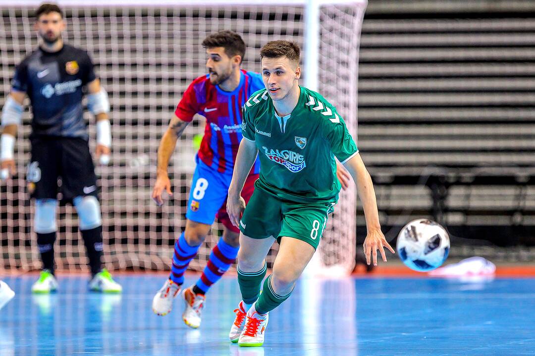 „Žalgiris“ – „Barca“ 1:7 | UEFA Futsalo ČL