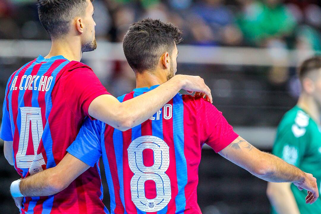 „Žalgiris“ – „Barca“ 1:7 | UEFA Futsalo ČL