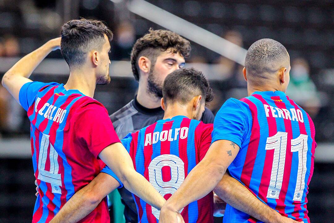 „Žalgiris“ – „Barca“ 1:7 | UEFA Futsalo ČL