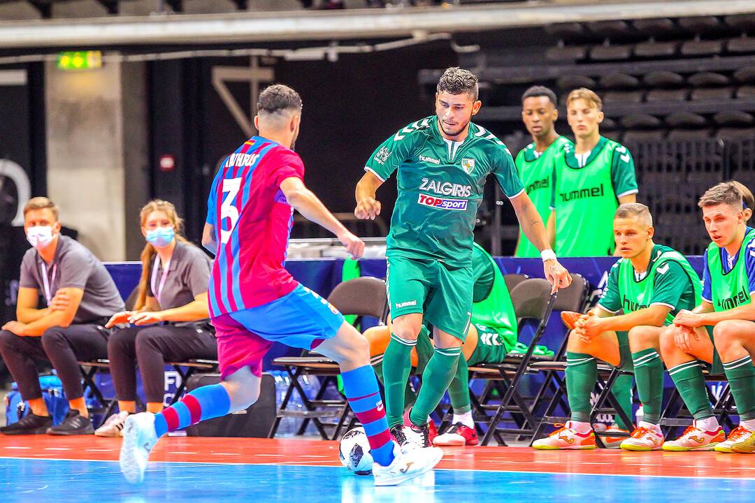 „Žalgiris“ – „Barca“ 1:7 | UEFA Futsalo ČL