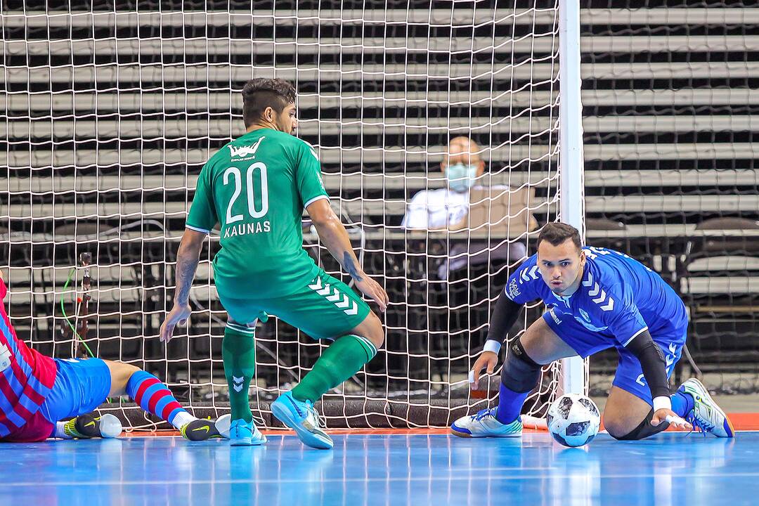„Žalgiris“ – „Barca“ 1:7 | UEFA Futsalo ČL