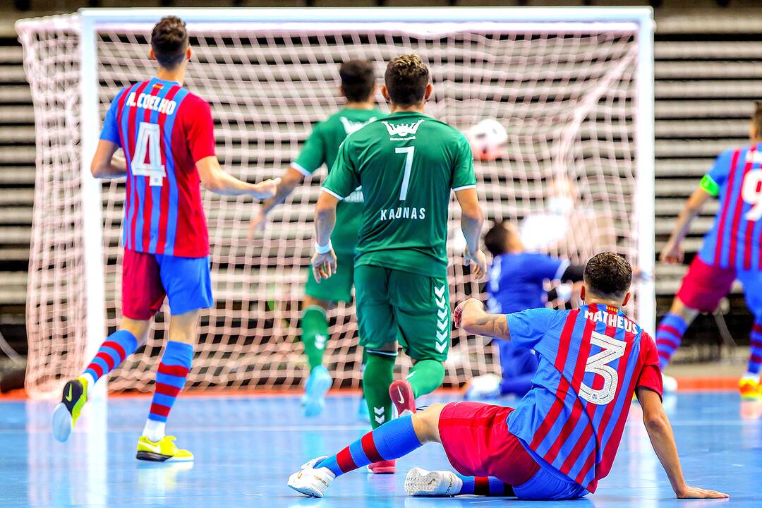 „Žalgiris“ – „Barca“ 1:7 | UEFA Futsalo ČL
