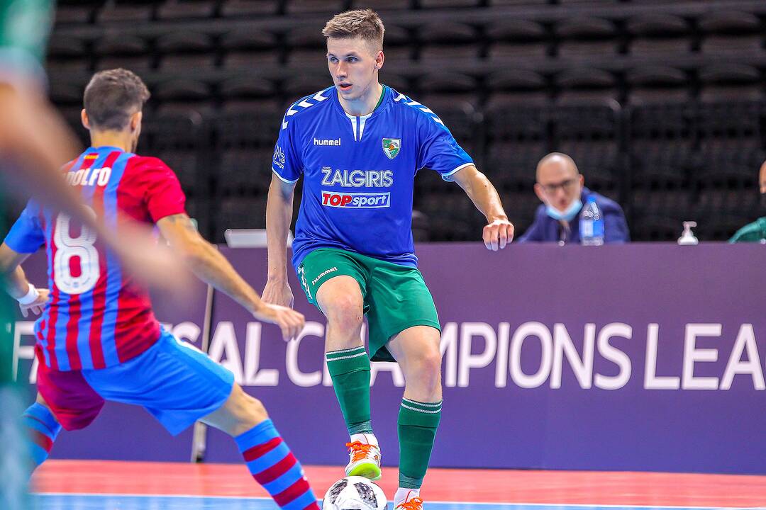 „Žalgiris“ – „Barca“ 1:7 | UEFA Futsalo ČL
