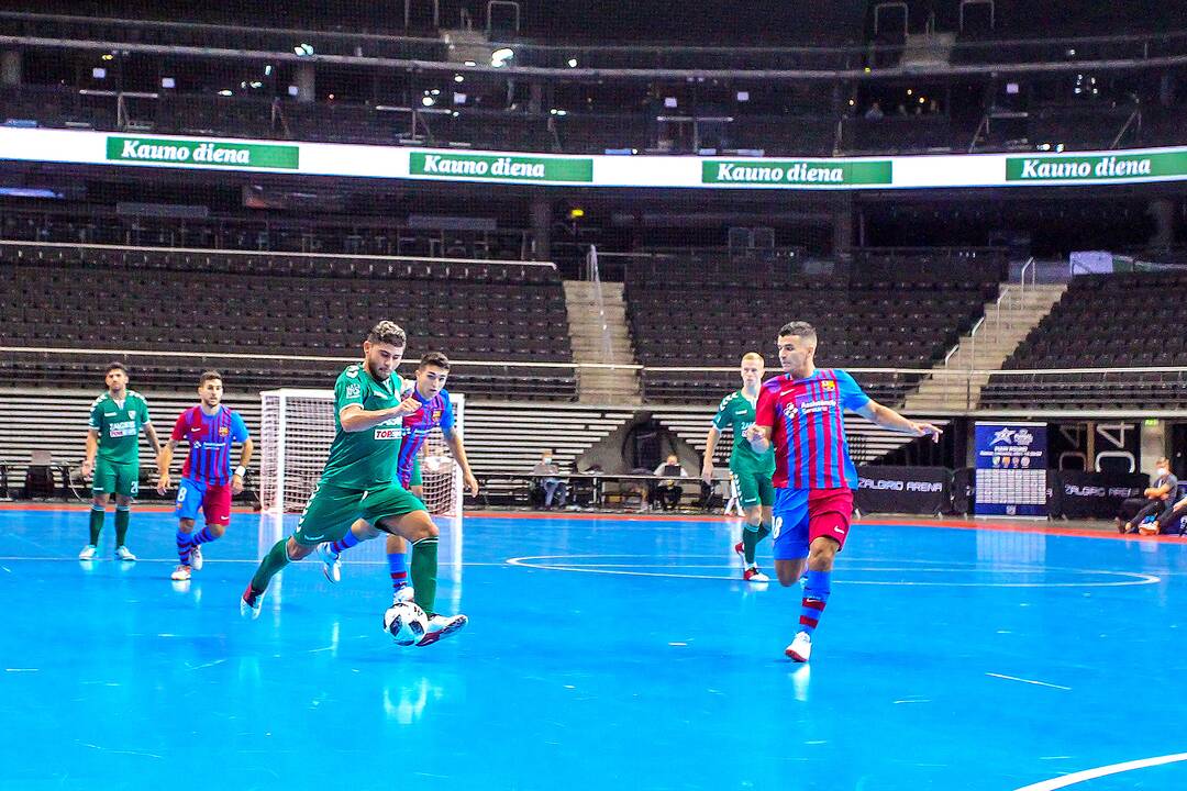 „Žalgiris“ – „Barca“ 1:7 | UEFA Futsalo ČL
