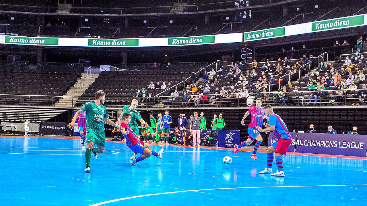 „Žalgiris“ – „Barca“ 1:7 | UEFA Futsalo ČL