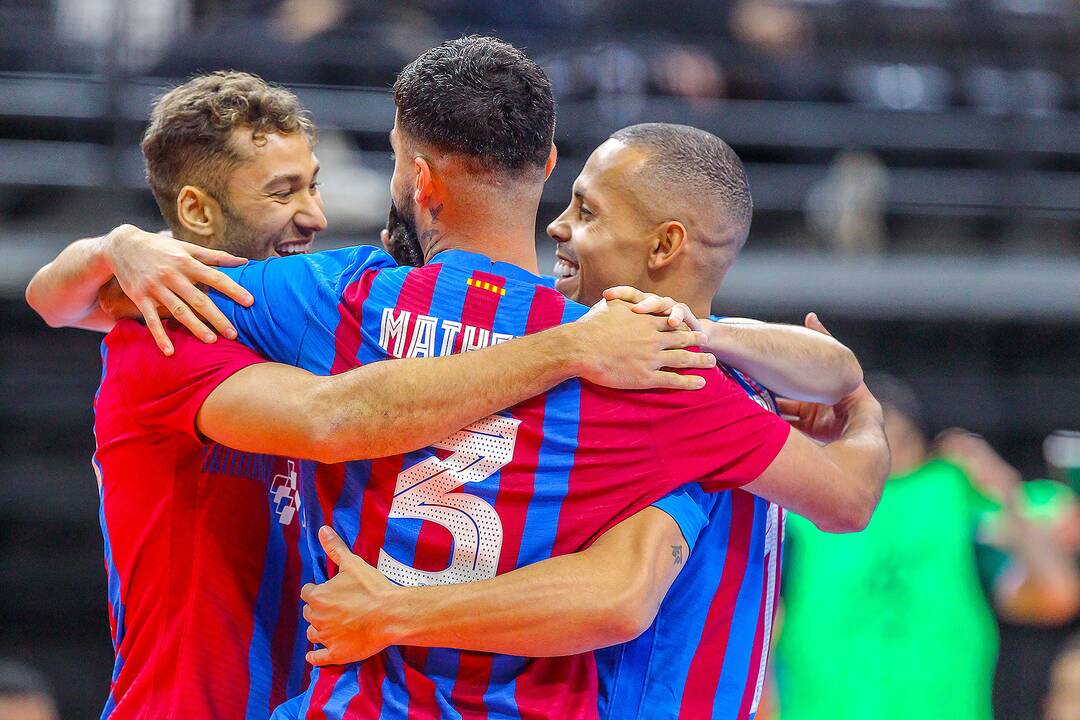 „Žalgiris“ – „Barca“ 1:7 | UEFA Futsalo ČL
