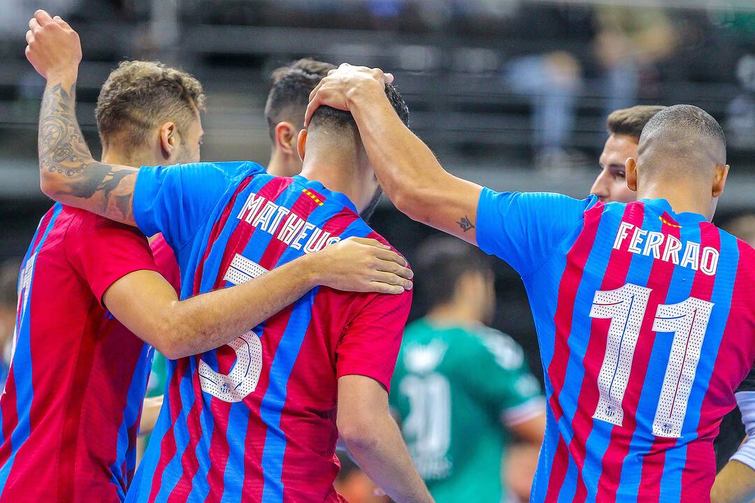 „Žalgiris“ – „Barca“ 1:7 | UEFA Futsalo ČL
