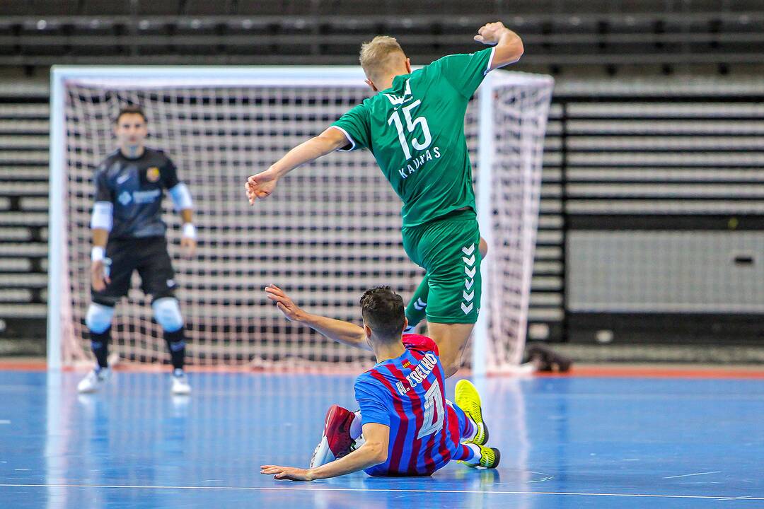 „Žalgiris“ – „Barca“ 1:7 | UEFA Futsalo ČL