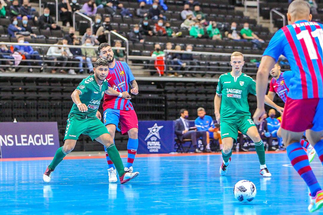 „Žalgiris“ – „Barca“ 1:7 | UEFA Futsalo ČL