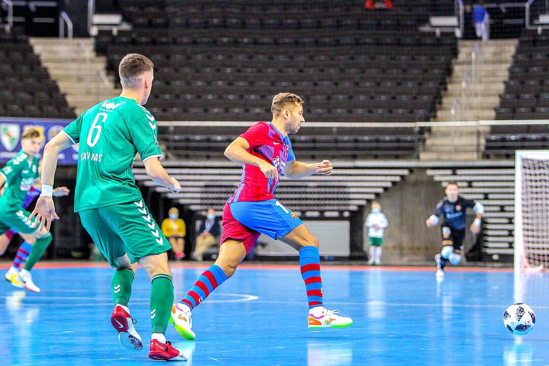 „Žalgiris“ – „Barca“ 1:7 | UEFA Futsalo ČL