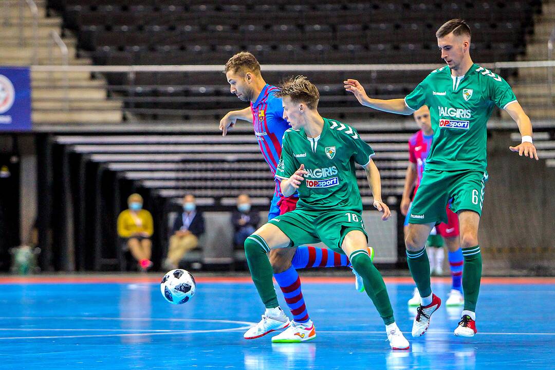 „Žalgiris“ – „Barca“ 1:7 | UEFA Futsalo ČL