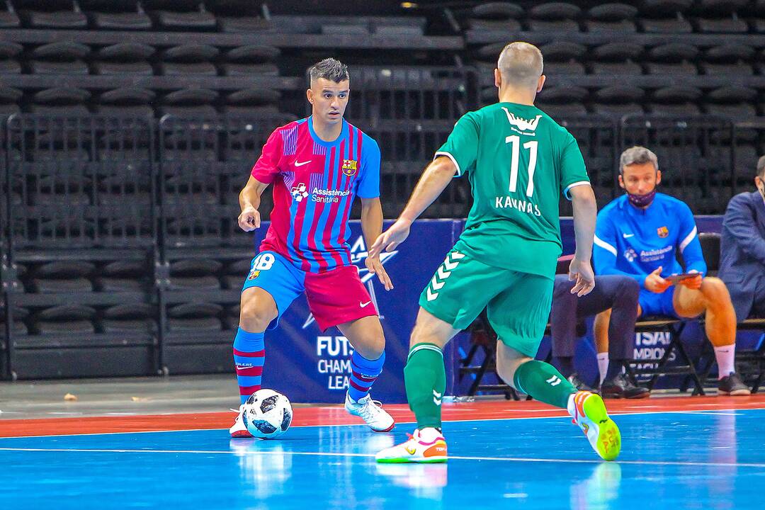 „Žalgiris“ – „Barca“ 1:7 | UEFA Futsalo ČL