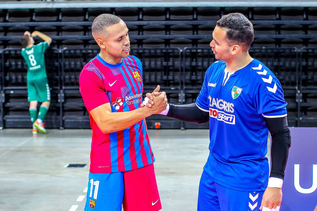 „Žalgiris“ – „Barca“ 1:7 | UEFA Futsalo ČL