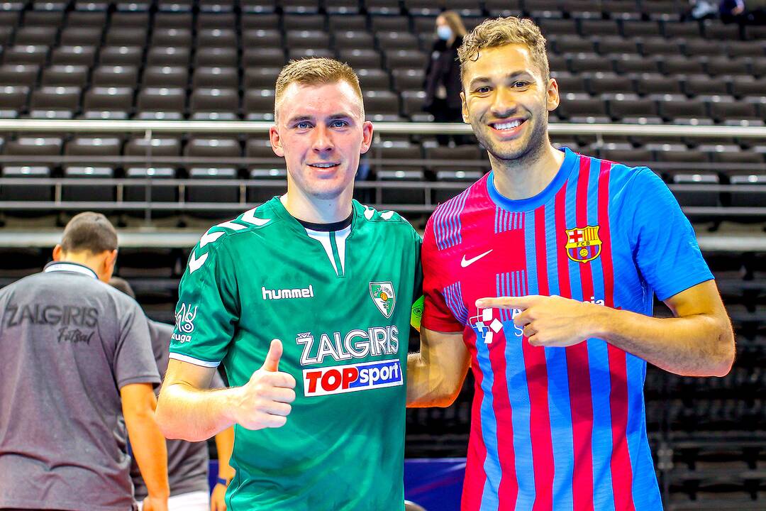 „Žalgiris“ – „Barca“ 1:7 | UEFA Futsalo ČL